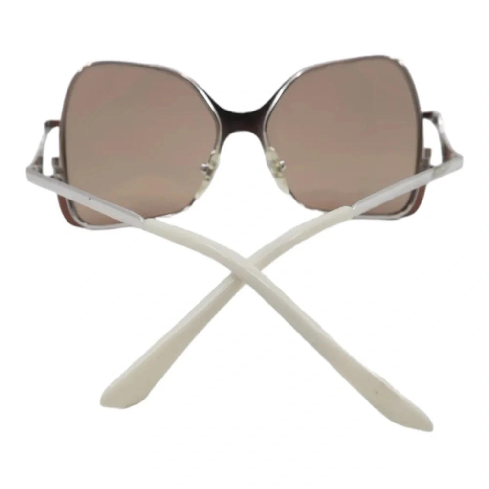 60’s Metallic Silver Steel Sunglasses, LADY‎ Ritz International, Made in Germany